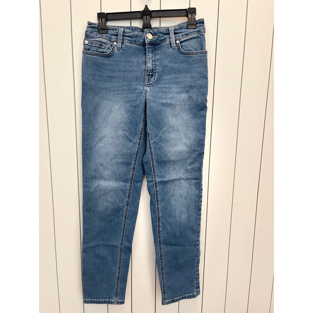 Tommy Bahama Coastal Slim Boyfriend Jeans Women Blue Boracay Indigo Beachy